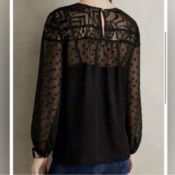 Anthropologie HD In Paris Mesh Top - Picture 2 of 10